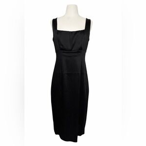 Calvin Klein silky black dress